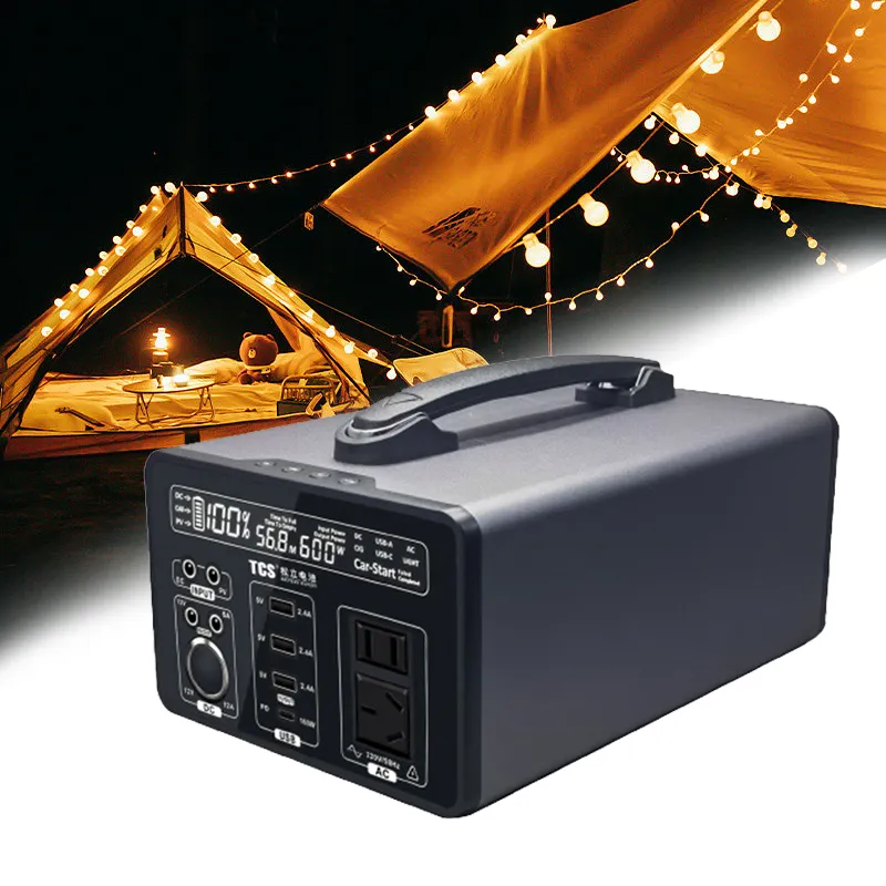 Centrale électrique Portable stockage d'énergie puissance 220v 800w générateur solaire de marque privée pour Camping d'urgence