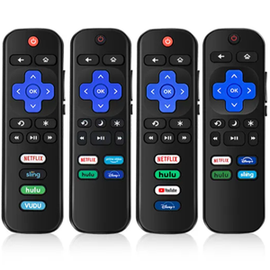 Factory Wholesale Universal TV <strong>Remote</strong> Control ABS Plastic Learning RC280/RC282 Infrared <strong>Remote</strong> Roku Rolling Code Rohs Certified - Product Image 1