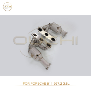 אוצ 'י פליטה סעפת עבור porsche 911 997.2 carrera s/carrera <span class=keywords><strong>4</strong></span> ג' טים 2009 + 3.8l מערכת מתיש נירוסטה