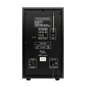 TNTSTAR TNT-1403 3D gerçek ses HI-FI çoklu ortam hoparlörü sistemi X bas ev sinema sistemi uzaktan kumanda ile - Product Image 3