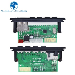 เครื่องเสียงในรถยนต์ tzt USB TF FM วิทยุโมดูลไร้สายบลูทูธ5V 12V MP3 WMA บอร์ดถอดรหัสเครื่องเล่น MP3พร้อมรีโมทคอนโทรลสำหรับรถยนต์ - Product Image 4