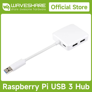 Raspberry Pi USB 3 Hub Waves hare offiziell erweitert vier Downstream-USB 3.0-Typ-A-Ports Daten übertragungs geschwindigkeiten von bis zu 5 Gbit/s - Product Image 2