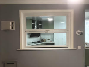 最高の屋内UPVC 2層吊り下げ窓ダブルハングサッシ窓アルミニウムシングルハングウィンドウ - Product Image 5