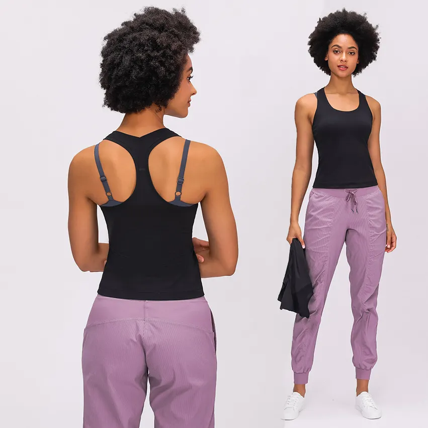 Lulu lemon align-Camiseta sin mangas de yoga para mujer, chaleco transpirable de secado rápido