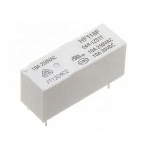 Relé de comunicación de componentes electrónicos 48VDC 10A 5PIN DIP Módulo de relé de HF118F-048-1ZS1T - Product Image 1