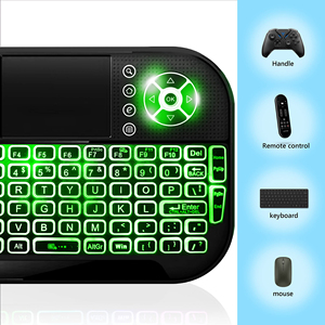 MRSVI-teclado inalámbrico A8 Mini, 2,4G, retroiluminación, Bluetooth, Air Mouse, Control remoto táctil para Smart TV Box, Touchpad PC - Product Image 6