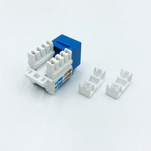 RJ45 UTP-<span class=keywords><strong>Ethernet</strong></span> Cat5e/Cat6/Cat6A/Cat7 8 P8C 90-Grad-Toolless Schwarze Tür Netzwerk informationen Modulare Keystone-Buchse