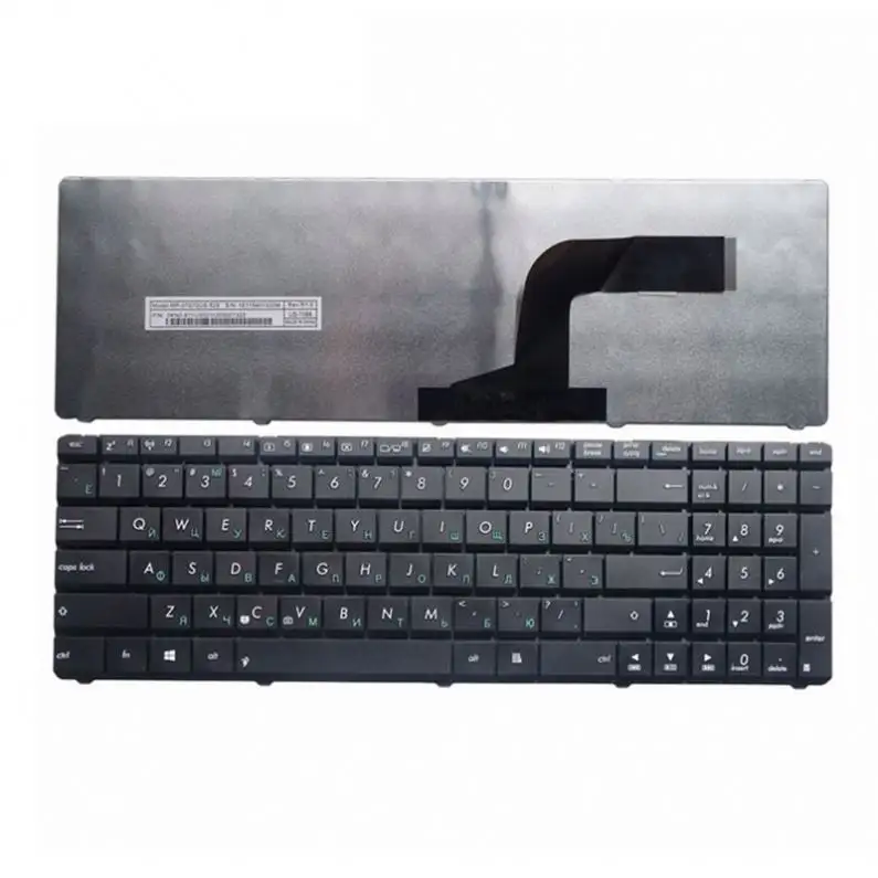 Tastiera interna sostitutiva per Laptop con Layout RU per ASUS N50 N53S N53SV K52F K53S K53SV K72F K52 A53 A52J G51 N51 N52 N53 G73
