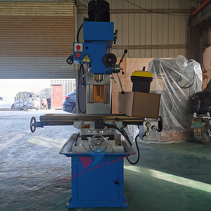 Small Drilling and Milling Machine ZX50C 3-Axis <strong>DRO</strong> Feed Product Genre Machine Tool Equipment - Product Image 2