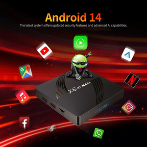 <span class=keywords><strong>Amlogic</strong></span> s905x5m 8K <span class=keywords><strong>TV</strong></span> BOX <span class=keywords><strong>ANDROID</strong></span> 14 Wifi 6 BT 5.4 công nghệ hàng đầu với 4GB RAM và Quad Core Bộ vi xử lý Elite Set Top Box - Product Image 2