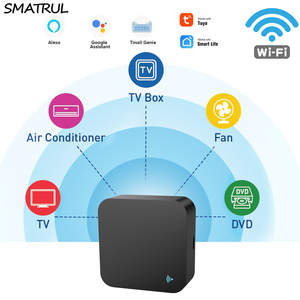 Tuya-Control remoto inteligente por infrarrojos, Sensor de temperatura y humedad integrado para aire acondicionado, TV, DVD, CA, funciona con Alexa,Google Home - Product Image 5