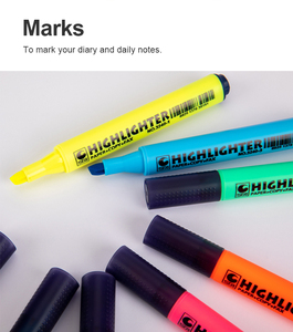 Juego de Resaltadores STA de 8 colores, rotulador para tomar notas y escribir diariamente - Product Image 4