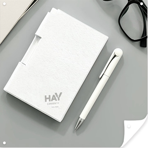 Fábrica al por mayor Sticky Note Notebook A5 Business Office Soft Diary Notebook Business Notepad y logotipo personalizado - Product Image 3