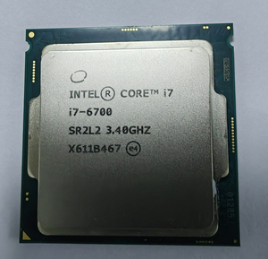 コンピューターCPUi7 i7-6700 i7 6700 3.4GHZ LGA 1151 CPUプロセッサー (Intel Core 65W 8MBキャッシュ用) 3.4GHzターボ4Ghzプロセッサー - Product Image 1