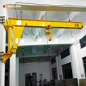 2025 सबसे लोकप्रिय न्यूक्लिक क्रेन 270 डिग्री रोटेशन आर्म स्लीविंग वॉल घुड़सवार जिब क्रेन 0.5 टन 1 टन 2 टन 3 टन - Product Image 1