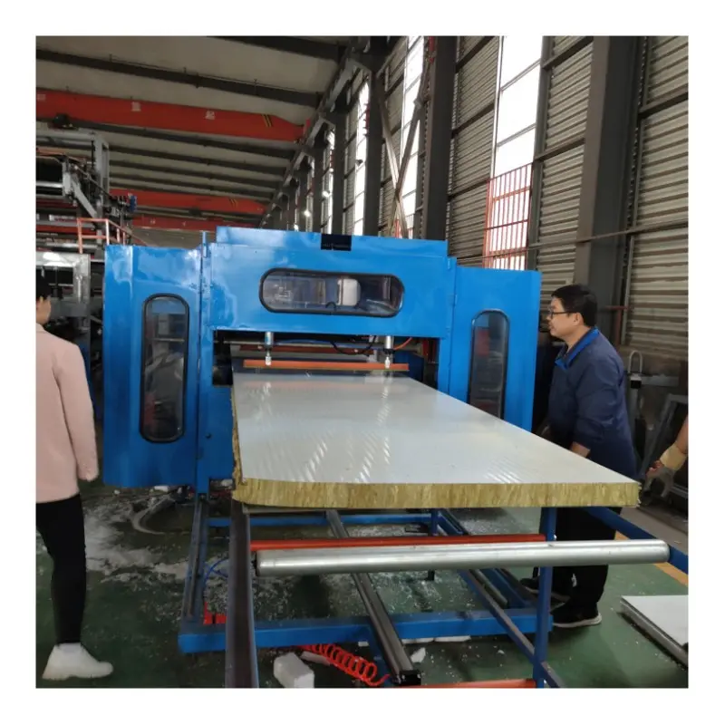 Sandwich Panel Making Machine EPS Panel Production Line eps building block machine production line