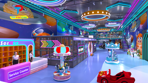 Ifun parkソフトプレイ屋内遊園地屋内ソフトプレイグラウンドボールプールスライドサンドピット迷路忍者コースロールプレイ販売