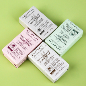 GRS-zertifizierte recycelte kunden spezifische Öko-Verpackung Private Label White ning Reis milch Körper Seife Riegel Seifen herstellung Lieferanten