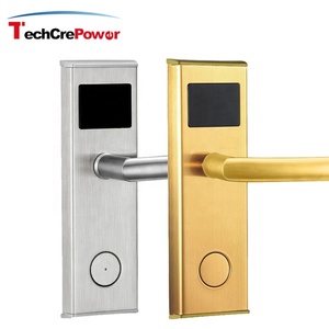 E100สแตนเลสกรณีสมาร์ท Keyless T57 M1บัตรอิเล็กทรอนิกส์การควบคุมการเข้าถึงที่สำคัญ Rfid ล็อคประตูโรงแรมสำหรับโรงแรม - Product Image 2