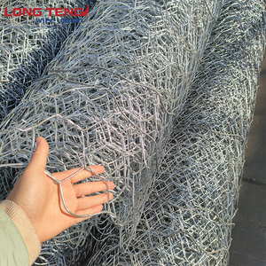 Maglia di gabbione galvanizzata immersa a caldo per pareti di pietra prezzo di fabbrica forma esagonale del foro con il servizio di lavorazione di piegatura - Product Image 3