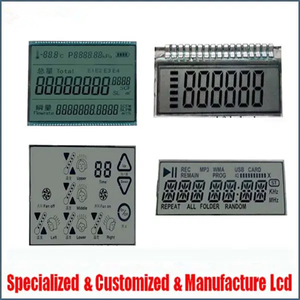 Benutzer definiertes Segment Programmier bares digitales LCD-Display
