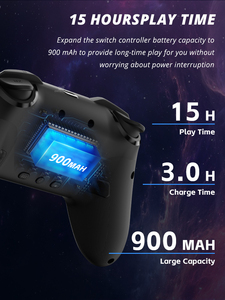 PC <strong>Wireless</strong> <strong>Game</strong> <strong>Controller</strong> Vibrating Adjustable <strong>Game</strong> <strong>Controller</strong> With Vibrating Turbo Adjustable <strong>Controller</strong> BT Links - Product Image 5