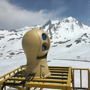 Multi-Sensor-Überwachungs kamerasystem 10km Geschwindigkeit kuppel Thermischer Tag Nachtsicht Zwei-Wege-Audio-SD-Karte Daten speicher optionen-ODM - Product Image 2