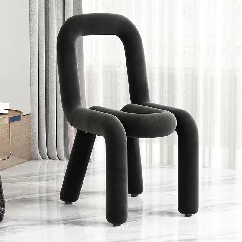 Backrest chair (black)
