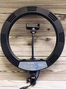 Uzaktan kumanda ve dokunmatik anahtar ile YQ-320A 12 "30W kısılabilir LED halka ışık - Product Image 2