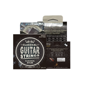 Venta directa de fábrica china, cuerda de guitarra clásica, cuerda de nailon de alta calidad, accesorio de instrumento de 6 cuerdas, precio al por mayor