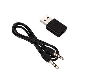 BT5.0 Transmitter and Receiver Adapter 2 in 1 Stereo <strong>Output</strong> 3.5mm for TV <strong>Computer</strong> PC Stereo Headset <strong>Audio</strong> System, Easy Operation