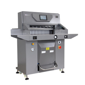 Wuhao 7210PX 720mm Program Control <strong>Dual</strong> Hydraulic Heavy Duty Paper Cutting Machine Paper <strong>Cutter</strong> - Product Image 1