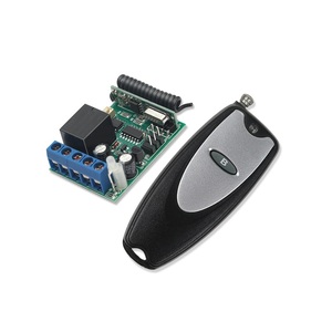 DC 12V 24V Learning <strong>Code</strong> One <strong>Channel</strong> Remote Transmitter Receiver for on and off - Product Image 4