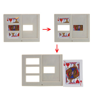 Classic Stage Magic Trick Zig Zag Photo Frame Magic Tricks Cut Card <strong>Restore</strong> Illusion Magic Prop <strong>Toy</strong> Easy to Learn - Product Image 2