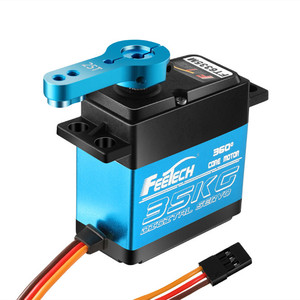 FEETECH FT6335M Large Angle PWM 35kg cm Multi Turn Servo Non-Continuous Rotation 0-360 Degree <strong>Controllable</strong> Cars Robots Toys Gear