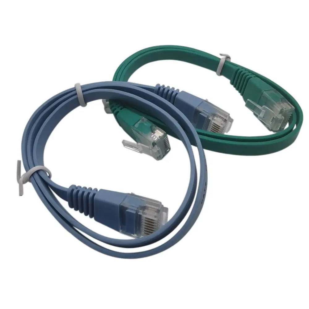 Плоский сетевой кабель UTP RJ45 Ethernet, патч-кабель LAN CAT 6 для компьютера, маршрутизатора, ноутбука