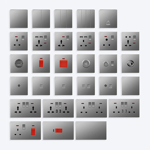 Bingoelec批发英国C8家用插座146双插头插座，带带USB A + C开关和插座的指示器 - Product Image 4