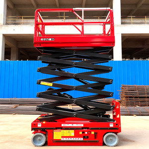 Miễn phí vận chuyển CE 4M-18m Mini Scissor Lift Bảng nâng cao nhỏ nâng điện bảng điện giàn giáo Nâng Nền tảng - Product Image 3