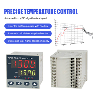 Vendita diretta in fabbrica Multi segnale di ingresso 2 Loop allarme 4 cifre Display digitale PID regolatore di temperatura - Product Image 5