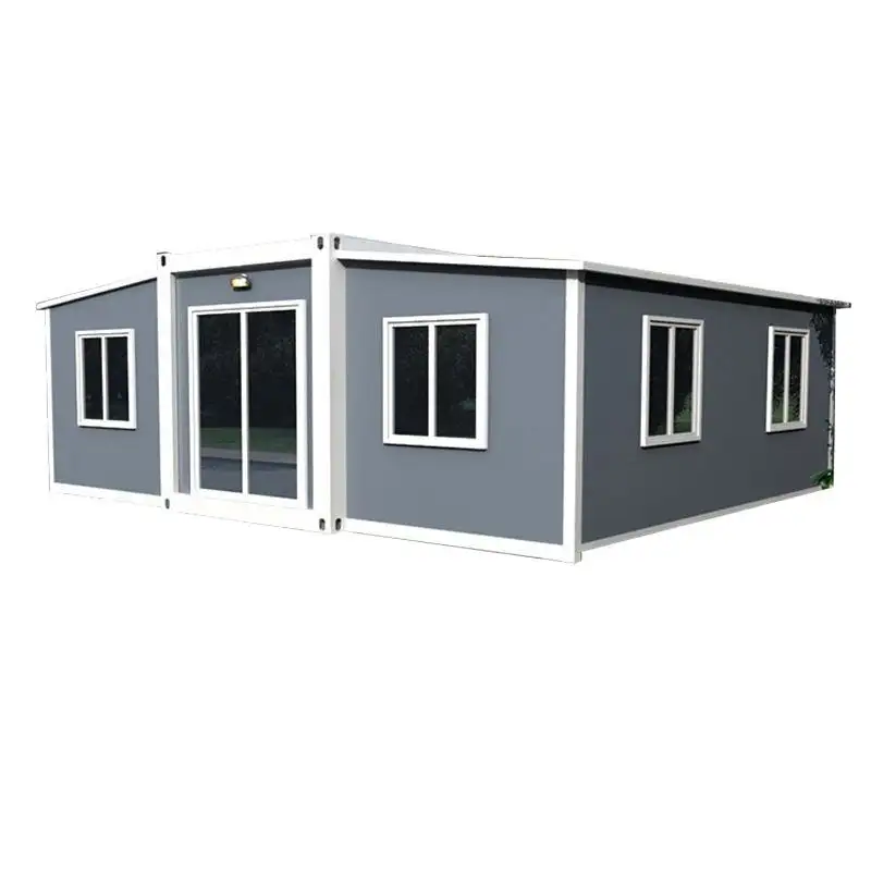 Hoge Kwaliteit Opvouwbaar 20ft Luxe Huis Prefab Uitbreidbaar Containerhuis