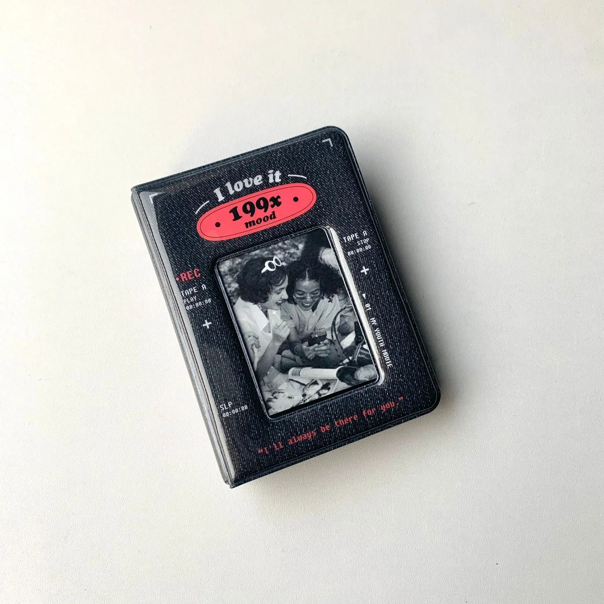 Instagram סגנון רטרו שחור 3 אינץ מיידי תמונה אלבום אוסף ספר חלול החוצה pvc איידול מדבקת כרטיס גלרית