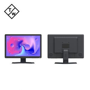 OEM 18,5 pulgadas LCD LED Monitor 1366x768 Computadora de escritorio con frecuencia de actualización de 60Hz y altavoz incorporado Nueva Pantalla de oficina