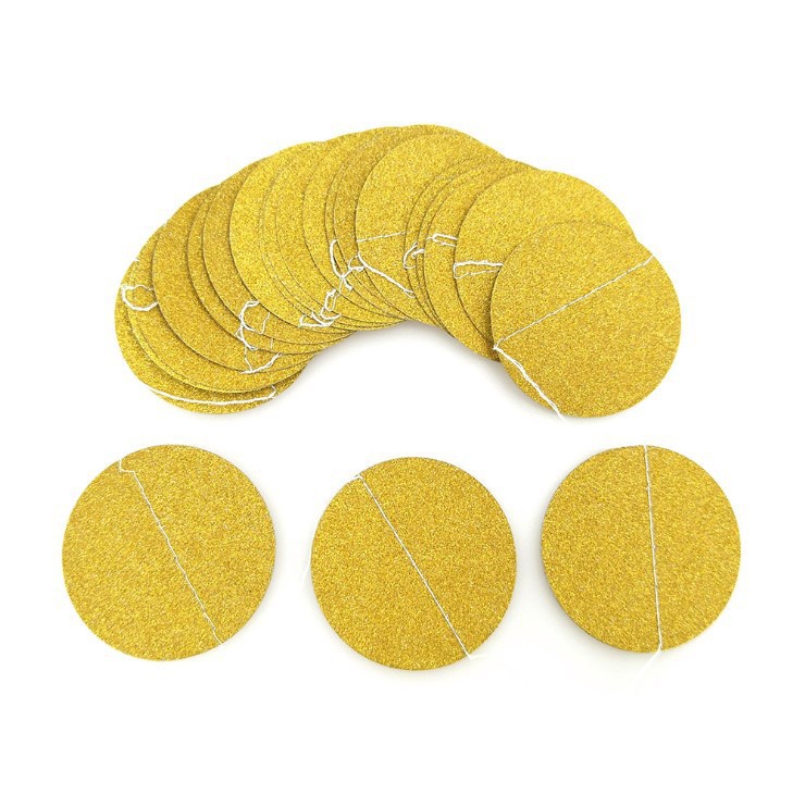 Glitter or disque rond