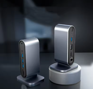 12-in-1 Smart verticale Docking Station 4K 30hz dual ad alta definizione USB computer di espansione Desktop portatile PD adattatore di alimentazione - Product Image 3