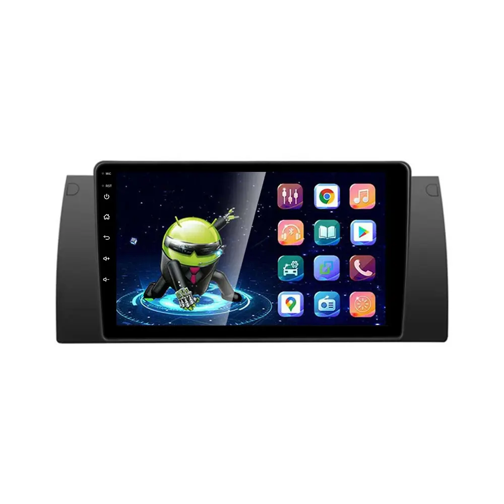 HD multimedia 9 pollici android 1 + 16GB GPS WIFI autoradio lettore dvd telaio per auto per BMW E39 E53 X5 M5