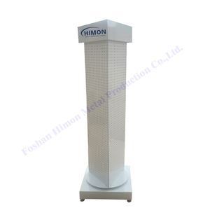 360 độ xoay kim loại bàn xoay <span class=keywords><strong>spinner</strong></span> 3 mặt cửa hàng bán lẻ PEG Bảng hiển thị Kệ sàn giá - Product Image 4