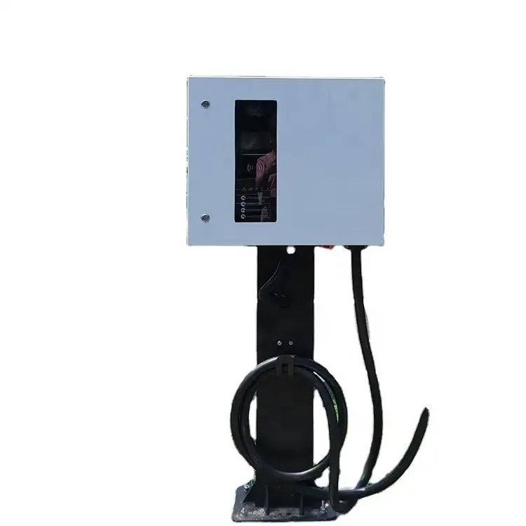 30Kw الحائط Wallbox Dc شاحن سيارات كهربائية Ccs 2 شحن محطة للسيارات الكهربائية شحن