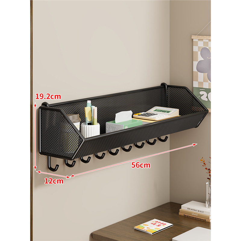 Hook style black single layer extra large