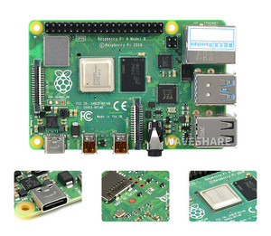 Merrillchip Stock Original Nuevo Raspberry Pi 4 Modelo B 1GB 2GB 4GB RAM Inalámbrico con placa de desarrollo WiFi Raspberry Pi 4 8GB - Product Image 3