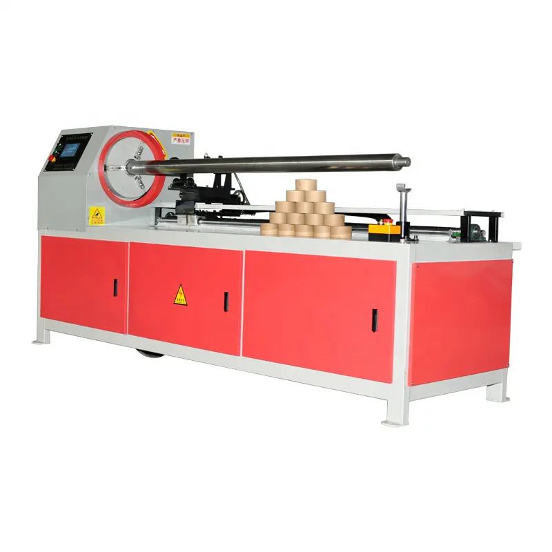 Machine de Production Automatique de Noyaux de Papier, Coupe-Papier à Noyau de Rouleau, Machine de Fabrication de Tubes
